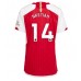 Maillot de foot Arsenal Eddie Nketiah #14 Domicile vêtements Femmes 2023-24 Manches Courtes